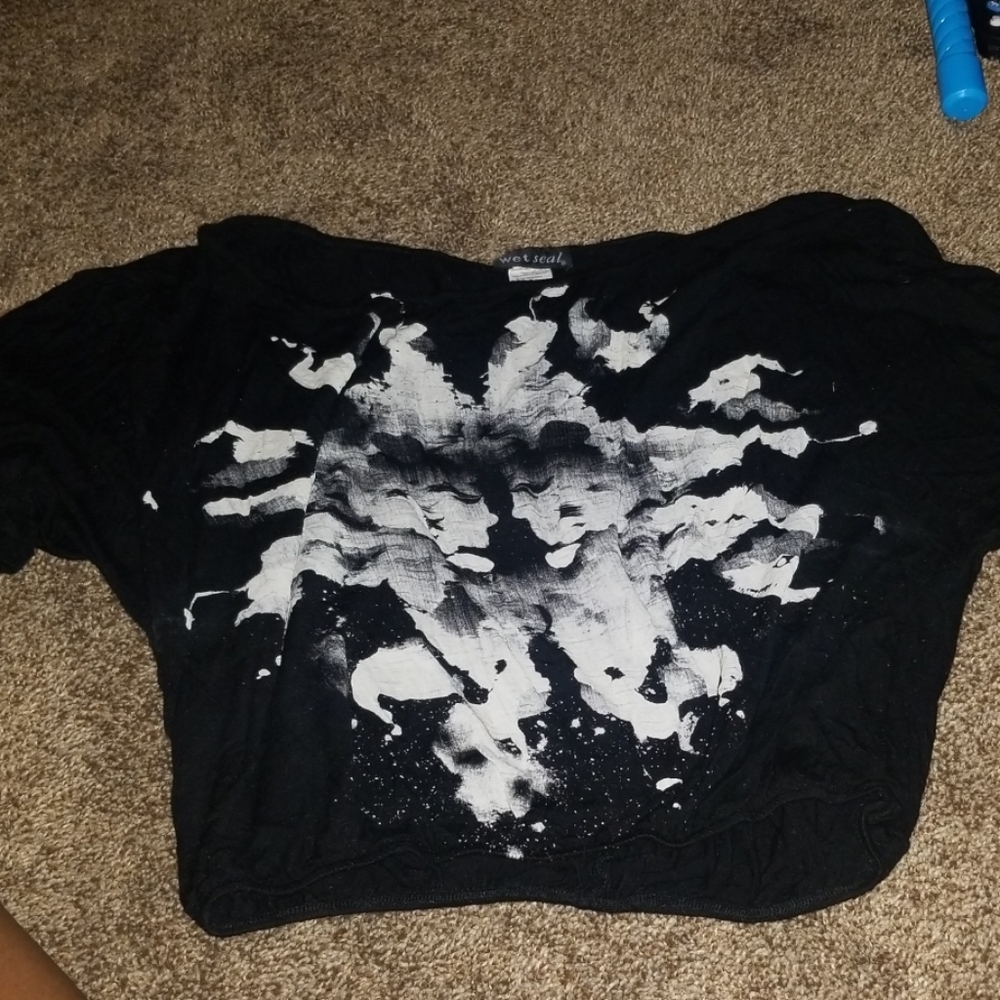 Abstract Crop top